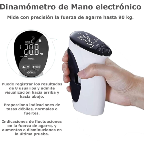 Ejercitador de Agarre de Mano Digital
