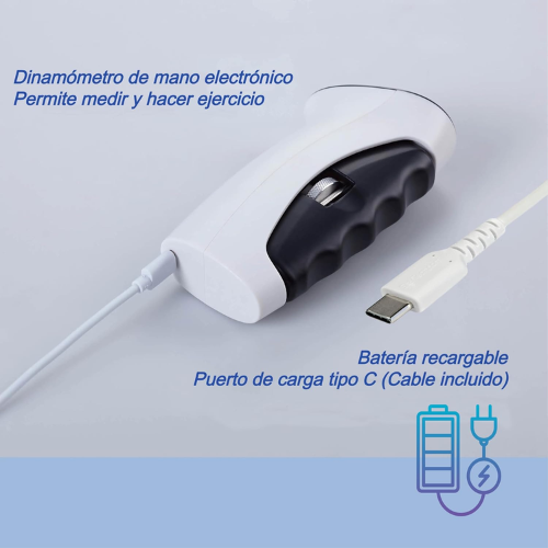 Ejercitador de Agarre de Mano Digital